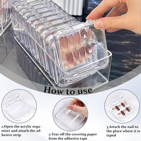 Oskrieel portable inner boxes for travel and on-the-go organization.