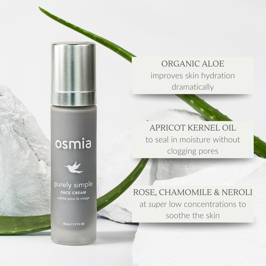 Osmia aloe-based formula ideal for sensitive or dermatitis-prone skin