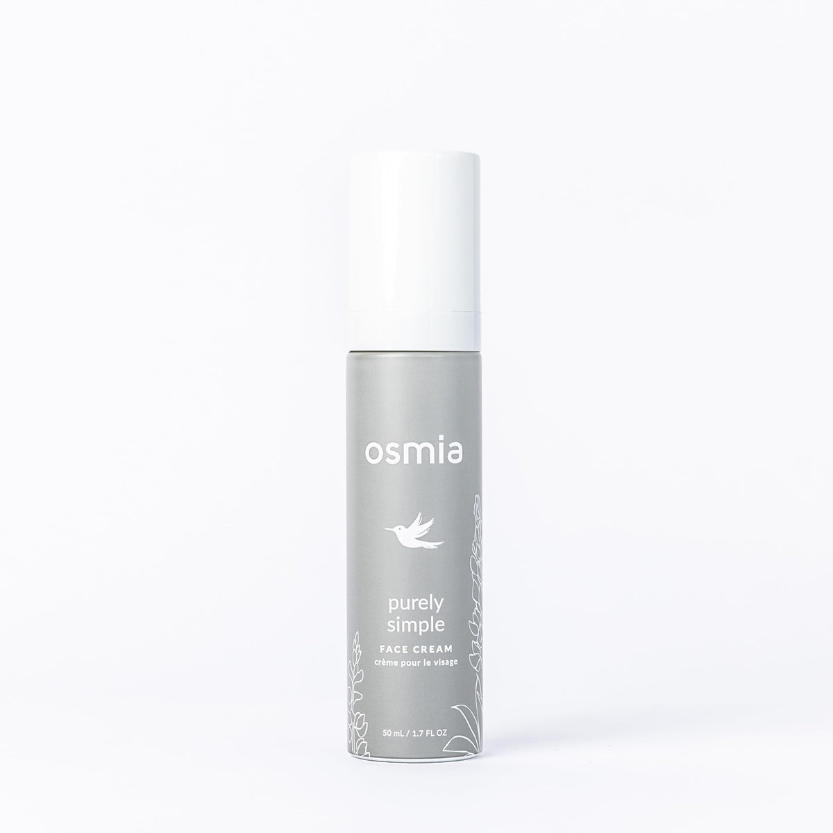 Osmia face cream with apricot kernel oil nourishes and softens the skin