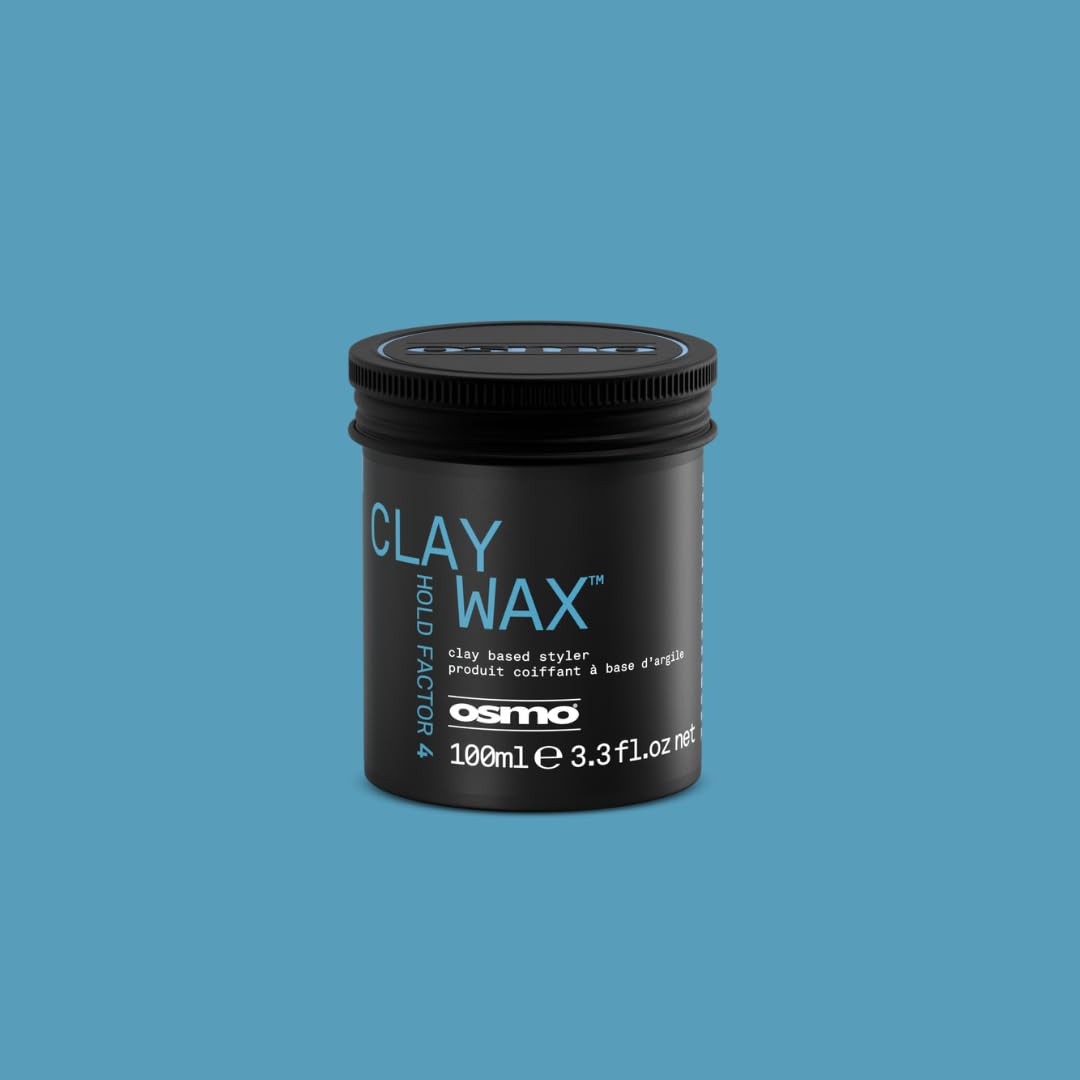 Beeswax and conditioning elements in Osmo Clay Wax close-up.