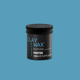 Beeswax and conditioning elements in Osmo Clay Wax close-up.