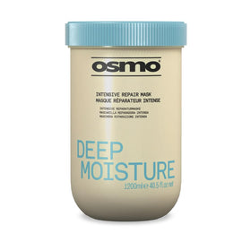 Osmo Intensive Deep Repair Mask bottle close-up highlighting rich hydration.