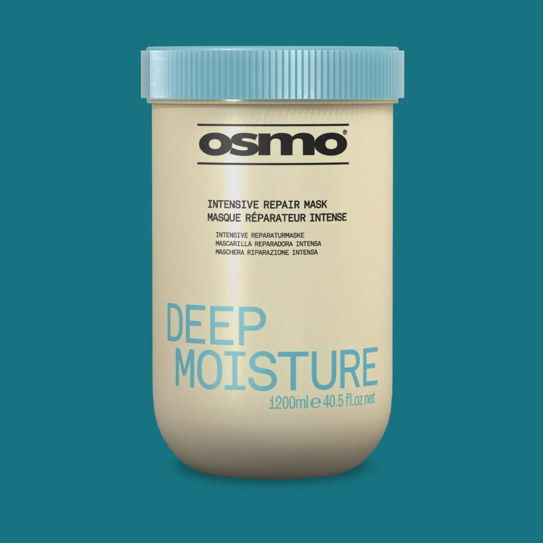 Osmo Intensive Deep Repair Mask with patchouli oil for natural gloss.