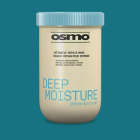 Osmo Intensive Deep Repair Mask with patchouli oil for natural gloss.