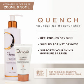 OSMOSIS Quench cap close-up showing easy daily use.