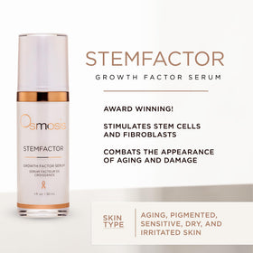 OSMOSIS StemFactor dropper close-up enabling precise application