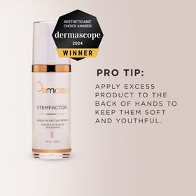 OSMOSIS product on vanity emphasizes professional skincare routine