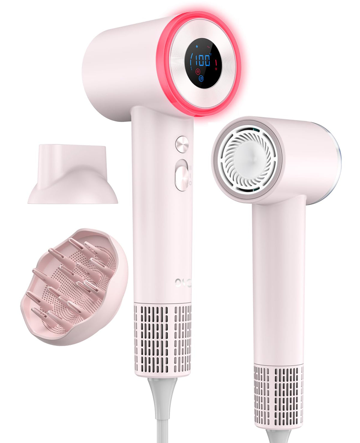 OSOU Diffuser Hair Dryer with brushless motor for fast, efficient drying