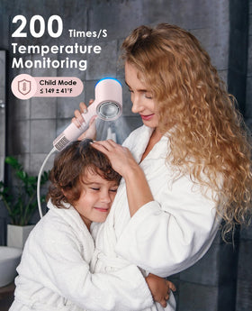 OSOU Diffuser Hair Dryer LCD display with precise control