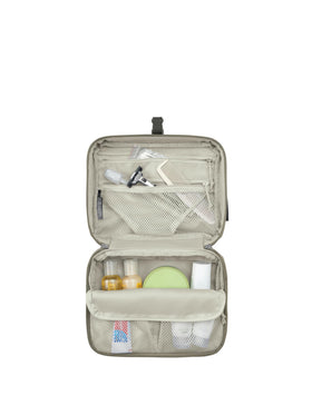 Osprey Daylite Hanging Toiletry Kit tan concrete, lightweight 0.32 lb travel companion.