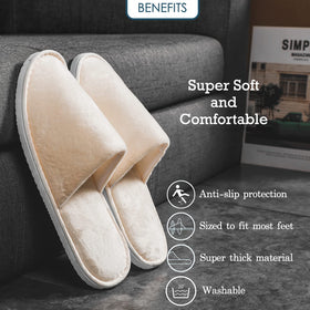 OSTADARRA slippers suited for hotels, spas, and guest rooms.