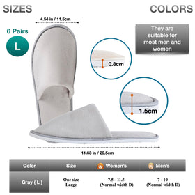 OSTADARRA spa slippers show non-slip EVA sole for secure footing