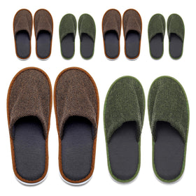 OSTADARRA spa slippers pack of 6 for guests, comfortable and disposable