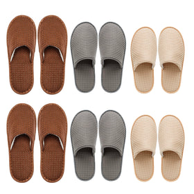 OSTADARRA spa slippers front view for guests, comfortable all-day wear
