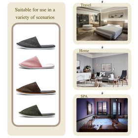 OSTADARRA wool acrylic blend slippers offer soft, breathable comfort