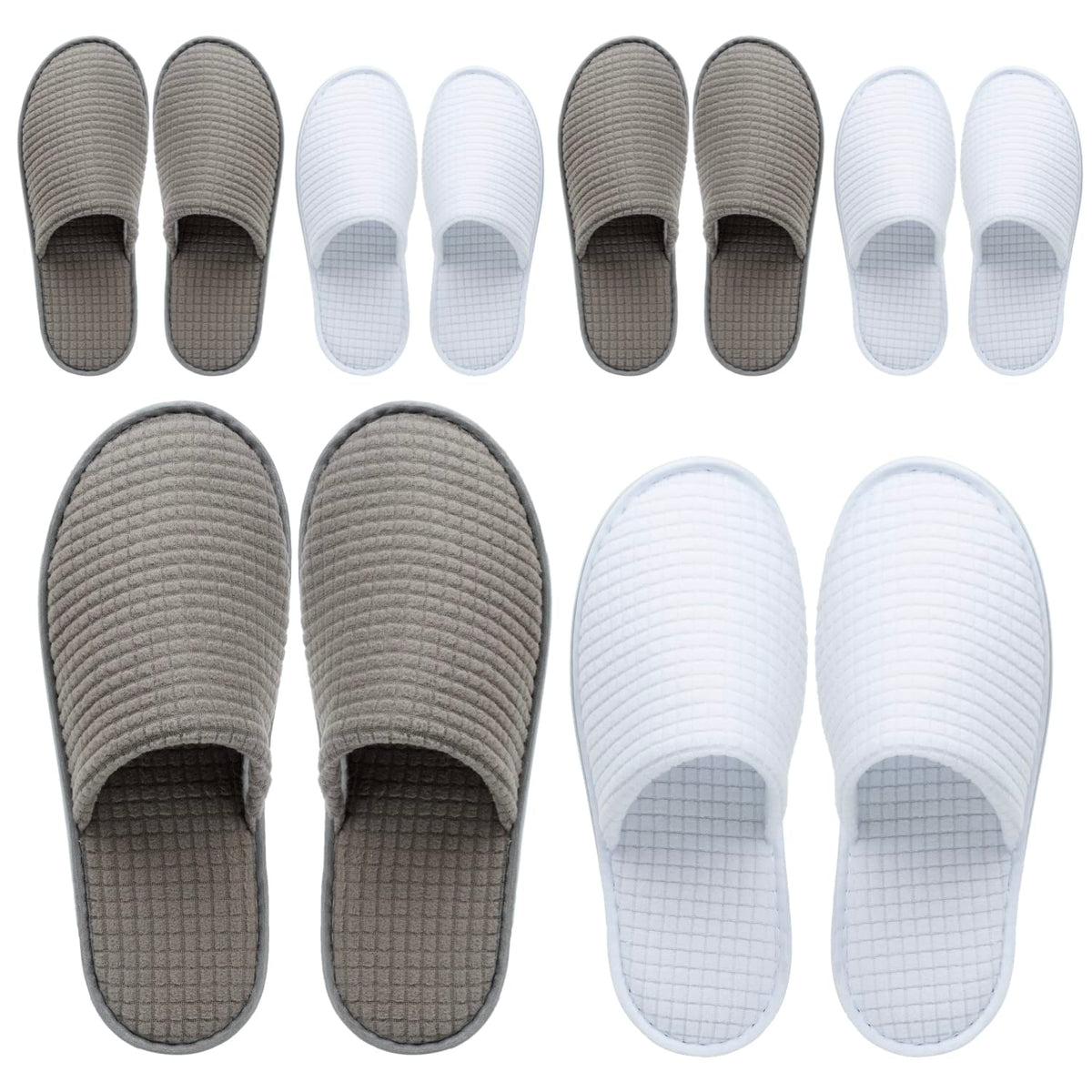 OSTADARRA spa slippers packaging, ideal for guests and hospitality environments.