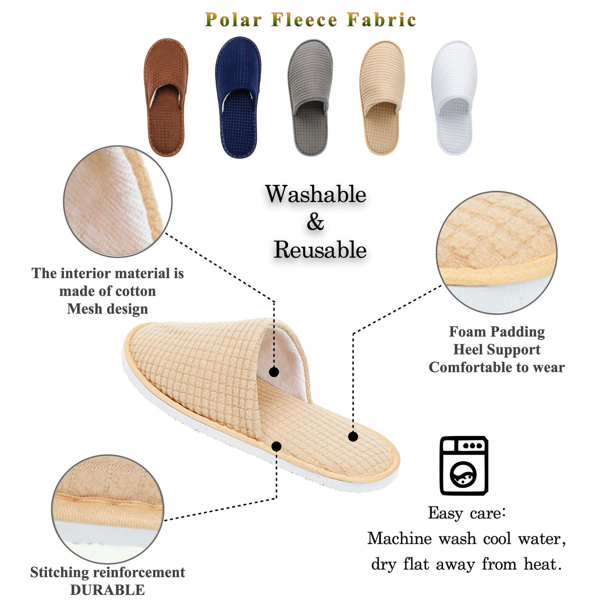 OSTADARRA polar fleece material for warm, breathable comfort