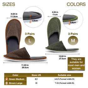 OSTADARRA washable, reusable slippers ideal for hotels, spas, or Airbnb guest stays