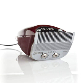 Oster clippers performing wet or dry cutting for versatile styling.