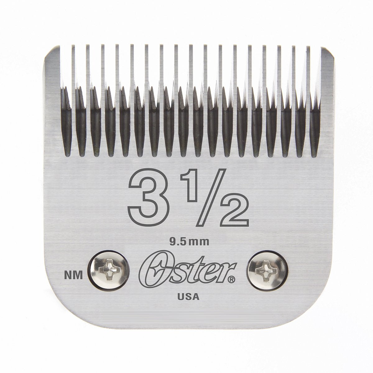 Oster detachable blade size 3.5 for Classic 76 and Octane, precise trimming results.