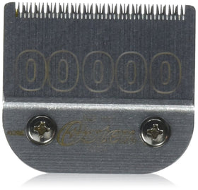 Oster Pro replacement clipper blade closeup shows an ultra-sharp edge for precision.