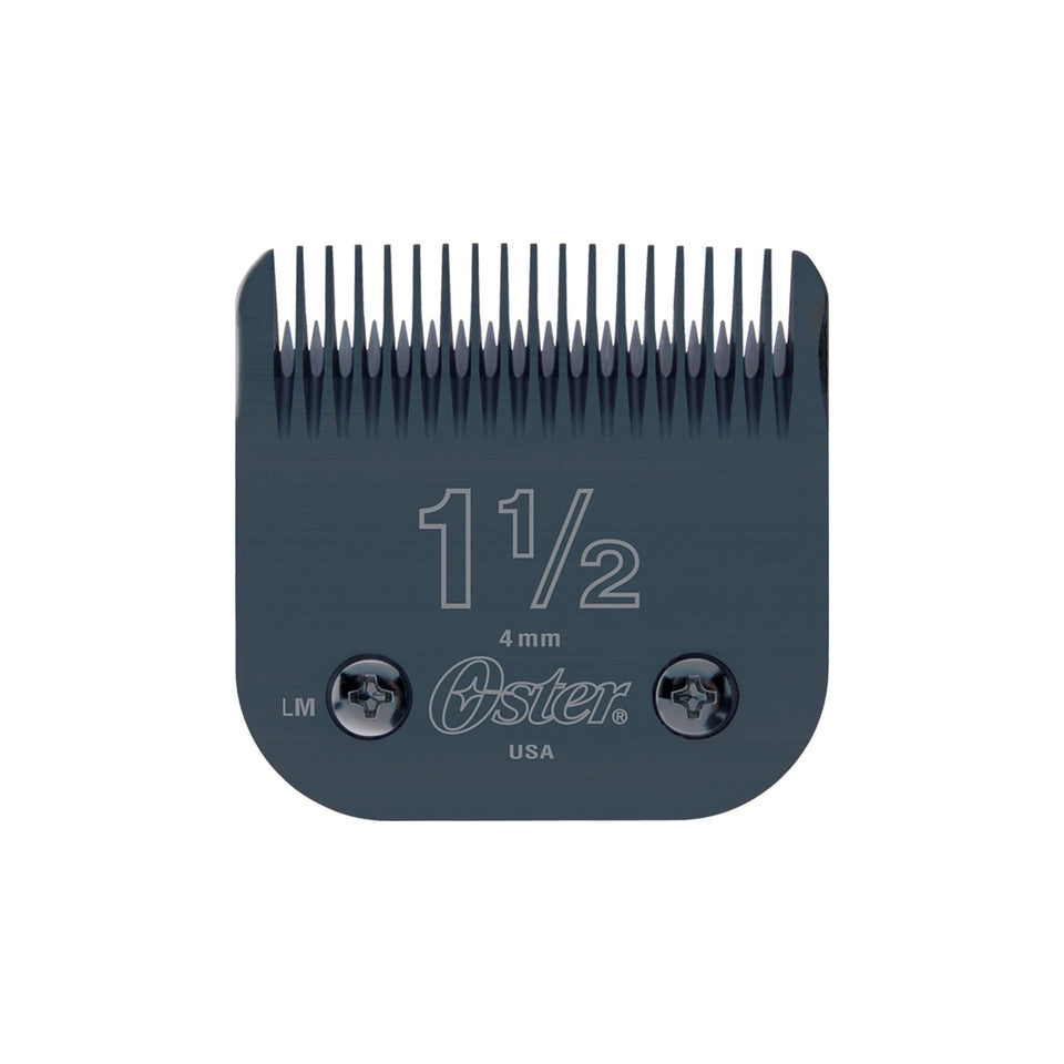 Oster Professional clipper blades size 1.5 deliver ultra-sharp precision for professional grooming