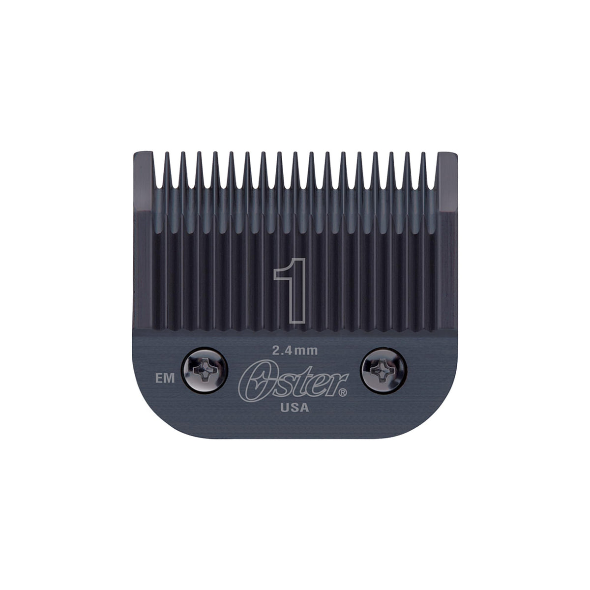Oster Size 1 clipper blade for ultra-sharp precision and professional grooming.