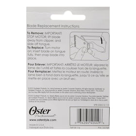 Oster blade 1.5 installation diagram with compatible models