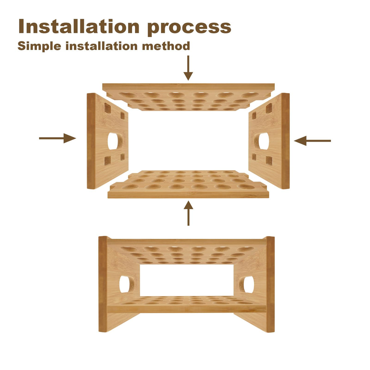 OSZKO tool-free setup enables quick assembly on any vanity