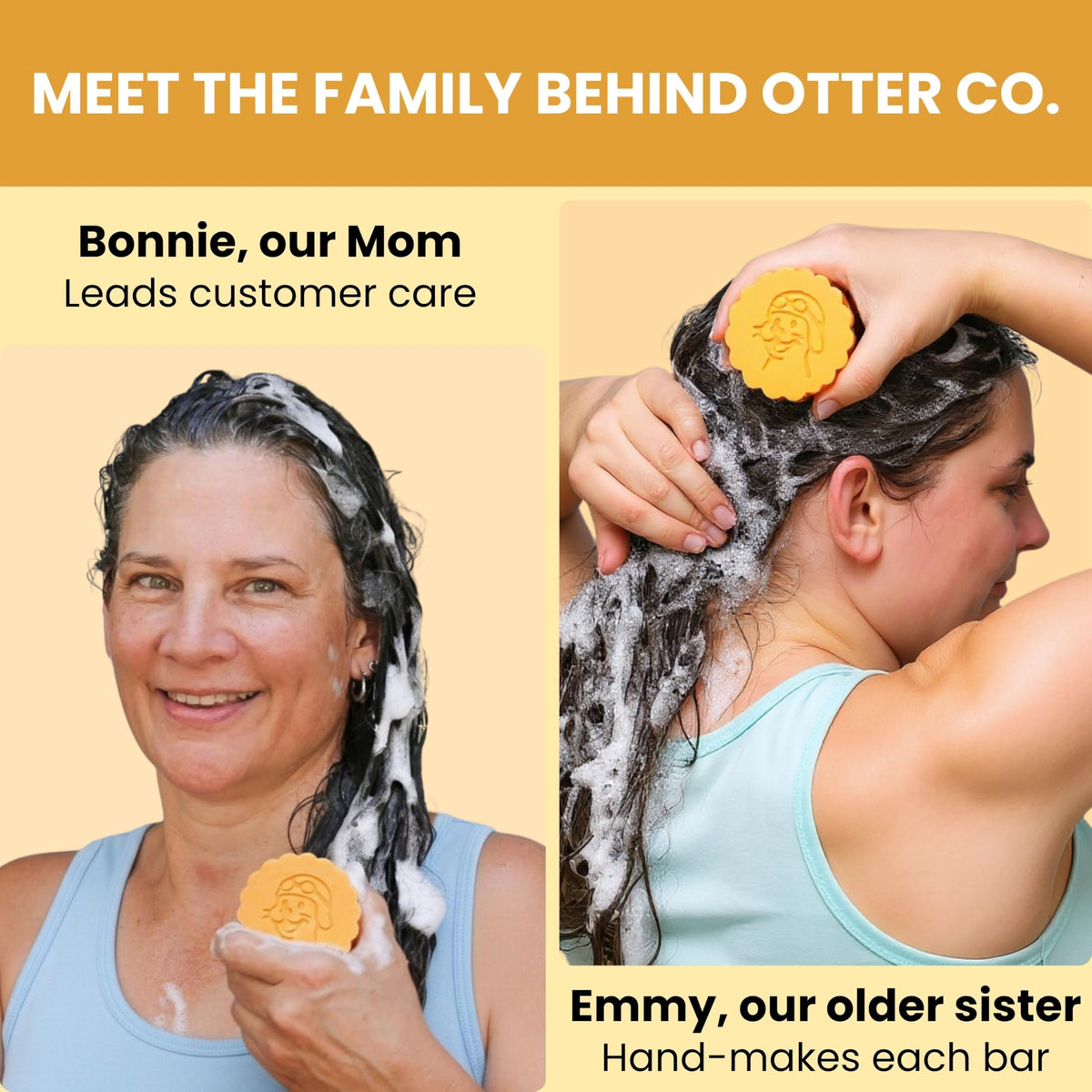 Otter Co label emphasizes vegan, non-toxic formula for all hair types