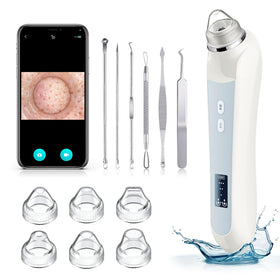 Ottleba facial pore vacuum with 1080p camera reveals pores for precise cleaning