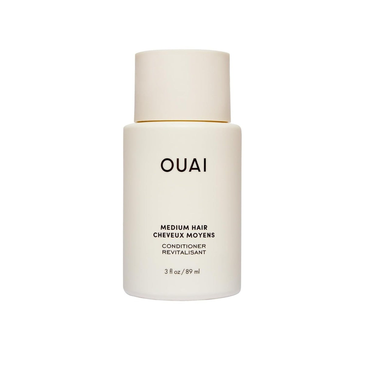 OUAI medium conditioner travel-size bottle for on-the-go hydration