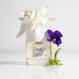 Closeup of the OUAI Rue St. Honore cap highlighting premium packaging.
