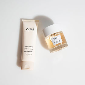 White musk base note on OUAI Rue St. Honore for a soft, lasting finish.