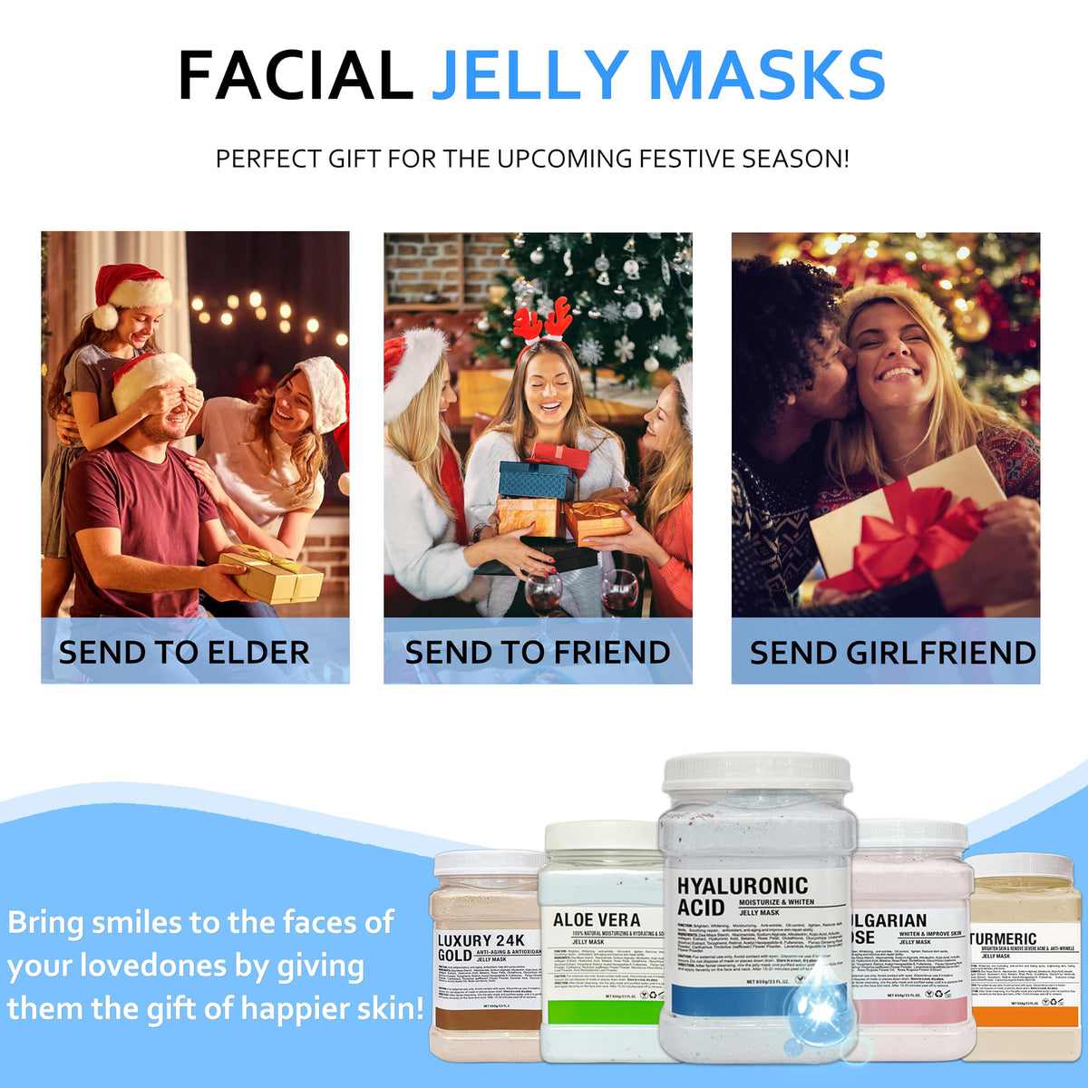 Rinsing off the mask reveals refreshed, softer skin