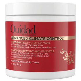 Ouidad Advanced Climate Control mask jar provides hydration for defined curls
