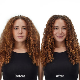 Ouidad anti-frizz nano technology with sericin forms humidity barrier