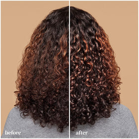 Ouidad mask application mid-lengths to ends for even hydration