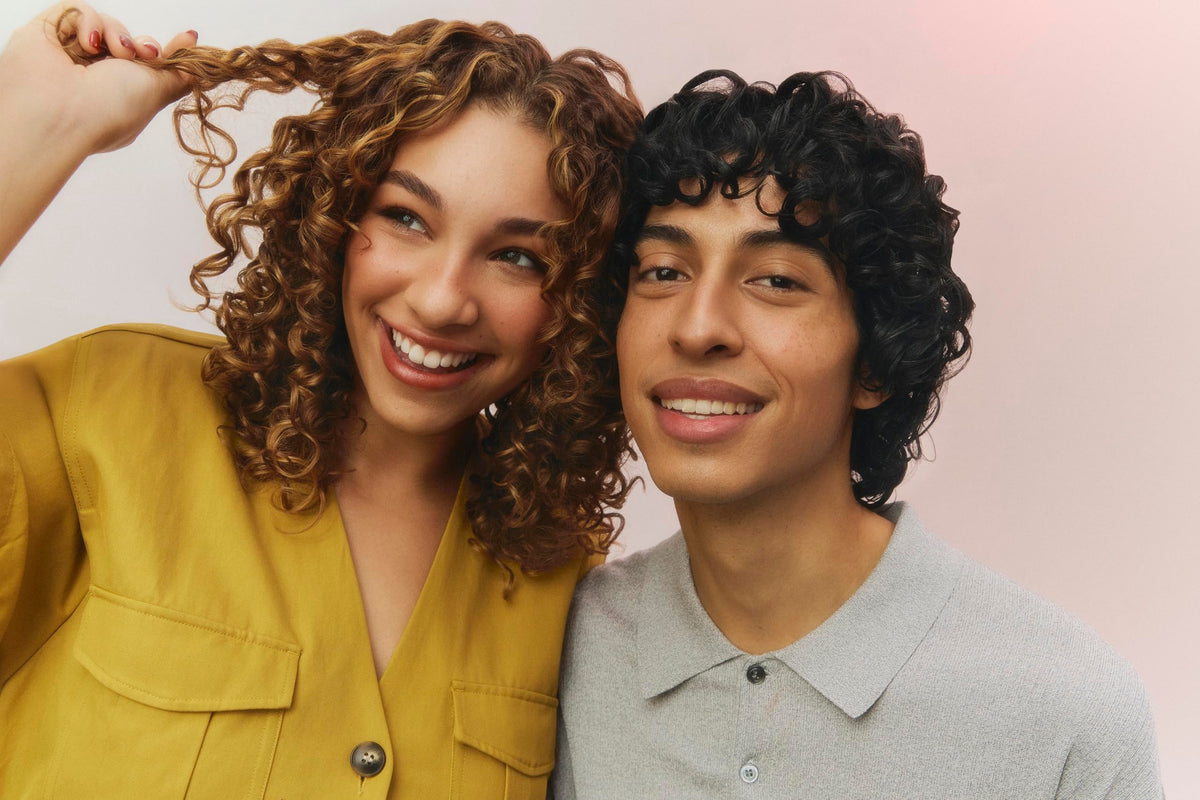 Creamy texture close-up shows silky glide for nourishing curl prep.