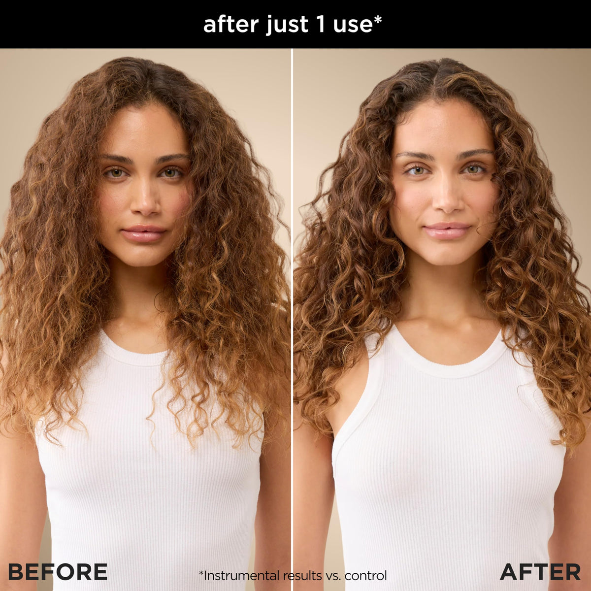Ouidad mask texture glides through curls for smooth detangling