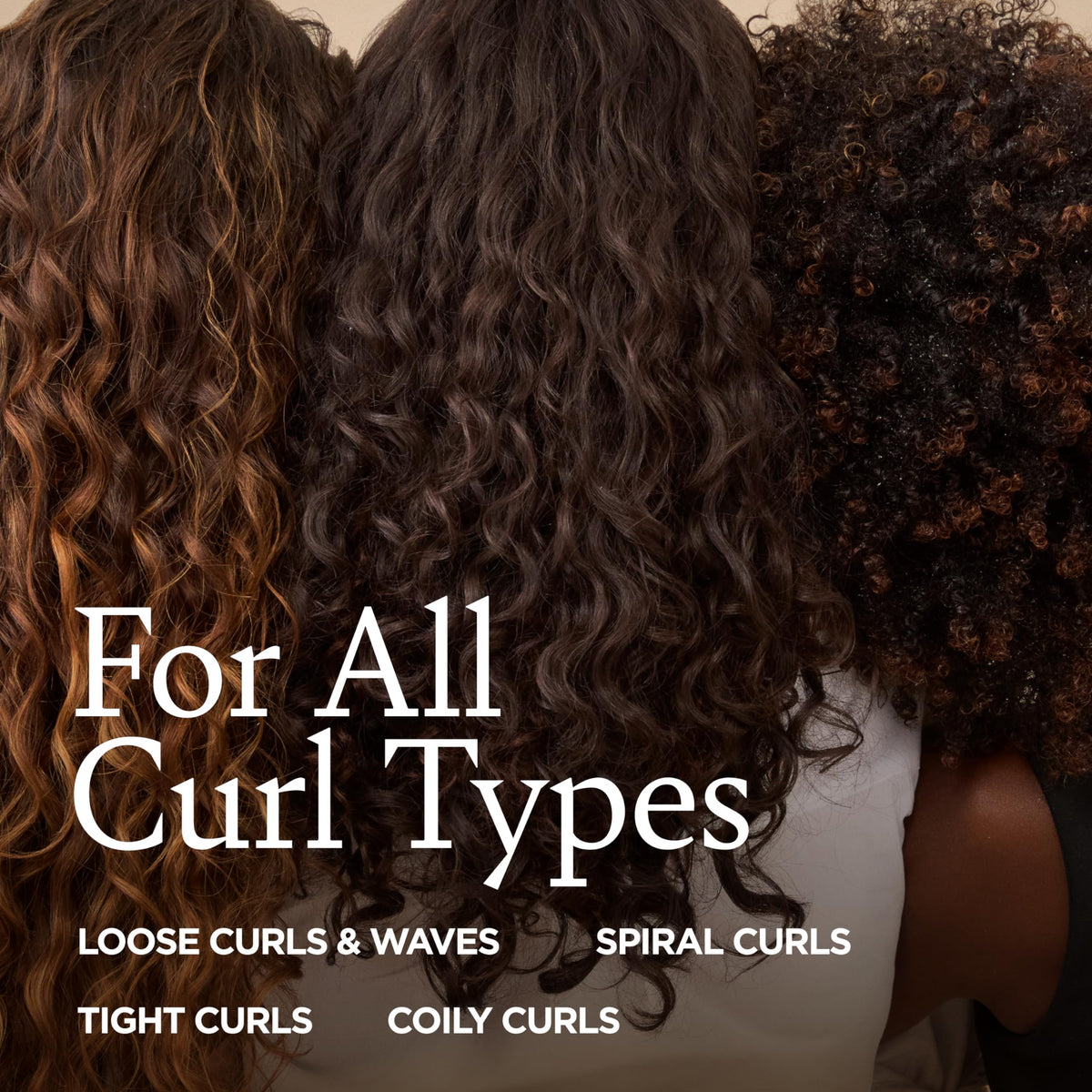 Ouidad FiberHance bond-building graphic promotes stronger curls