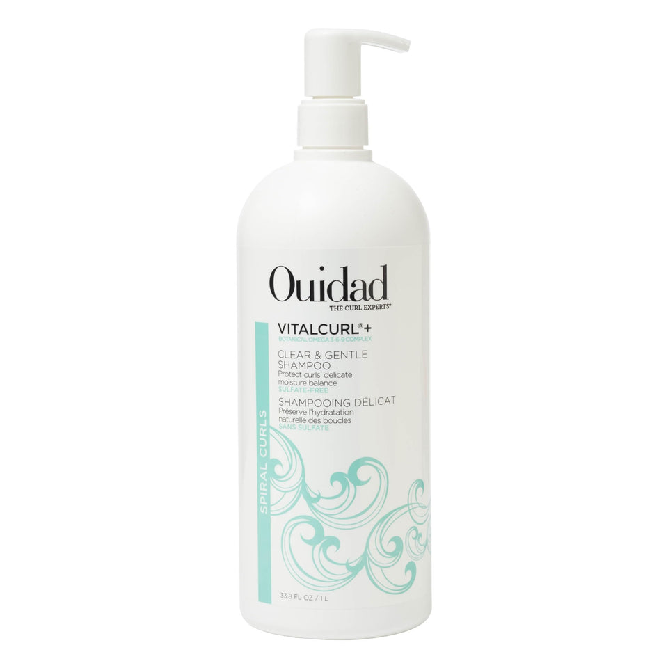 Ouidad Vitalcurl+ bottle for gentle curl cleansing and moisture preservation