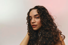 Ouidad VitalCurl Leave-In Serum used as air-dry styling for curls