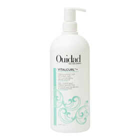 Ouidad VitalCurl+ styling gel bottle showing strong hold for defined curls