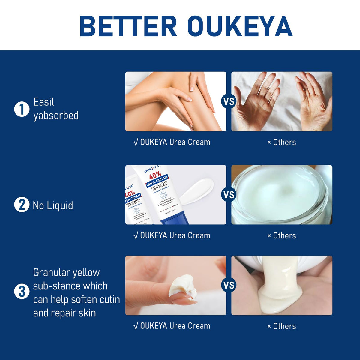 OUKEYA 2-pack display emphasizing value and ongoing moisture.