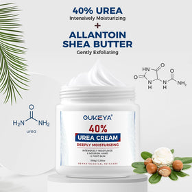 OUKEYA Urea Cream 40% texture close up non greasy formula