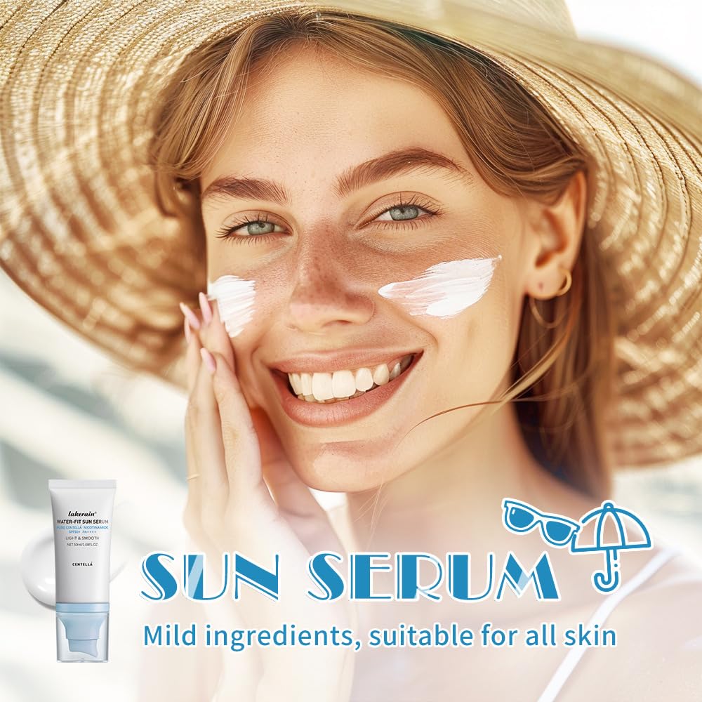 OUKPANE water- and sweat-resistant sun protection for active days