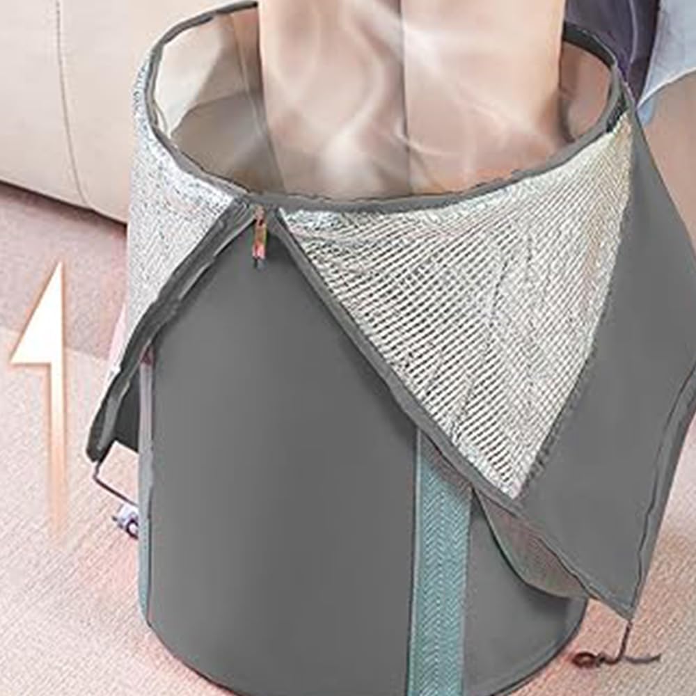 OULIGET outdoor travel foot soaking bath supports relaxation anywhere