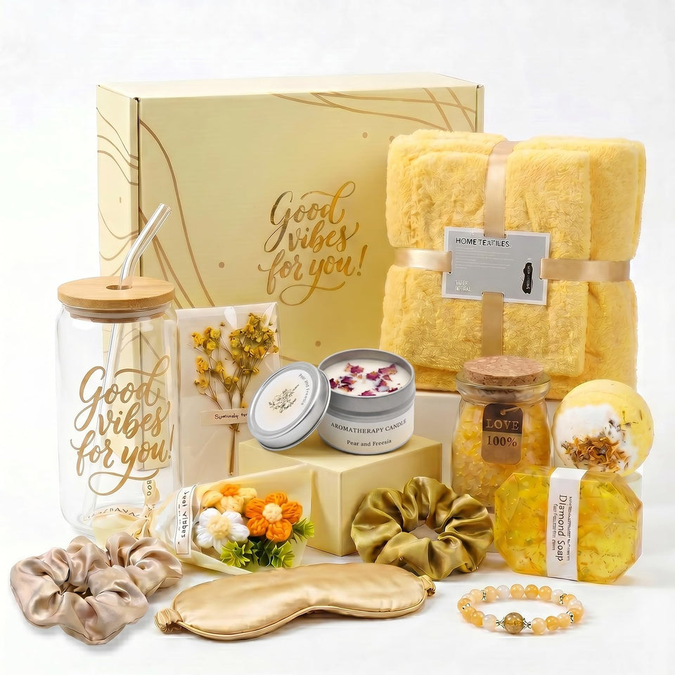 Ourelf Mothers Day Gift Box includes a complete at-home spa set for relaxation.