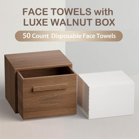Ourmed Life walnut wood close-up highlighting premium texture and craft.